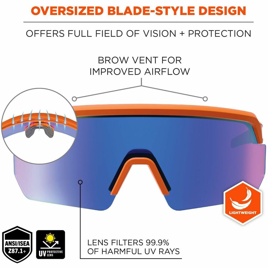 Ergodyne Aegir Enhanced Anti-Fog Safety Glasses - Alternate-Image2