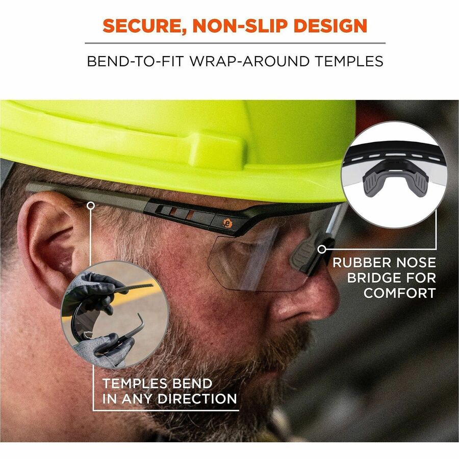 Ergodyne AEGIR Enhanced Anti-Fog Safety Glasses - Alternate-Image5