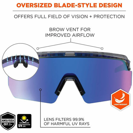 Ergodyne Aegir Enhanced Anti-Fog Safety Glasses - Alternate-Image2