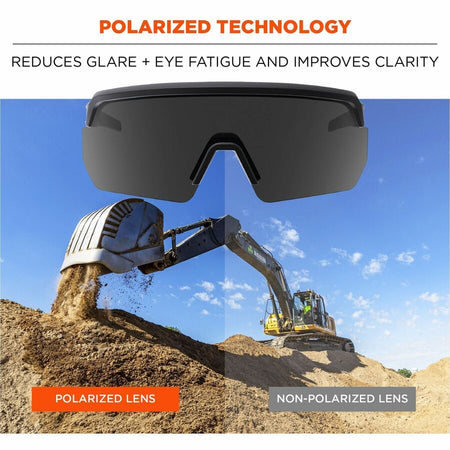 Ergodyne AEGIR Polarized Anti-Fog Safety Glasses - Alternate-Image3