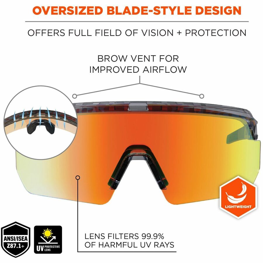 Ergodyne Aegir Polarized Anti-Fog Safety Glasses - Alternate-Image1