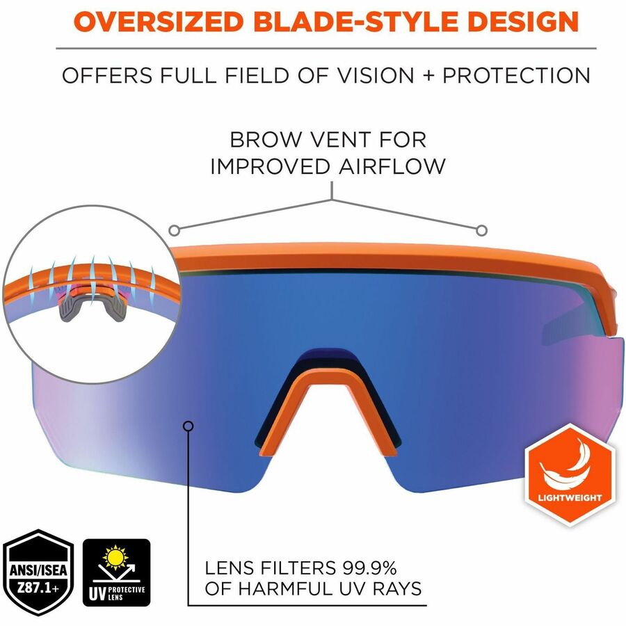 Ergodyne AEGIR Polarized Anti-Fog Safety Glasses - Alternate-Image1