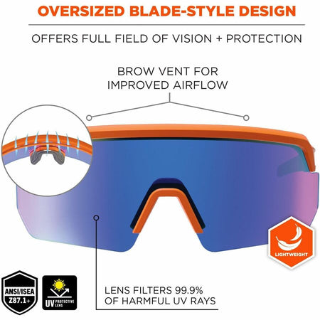 Ergodyne AEGIR Polarized Anti-Fog Safety Glasses - Alternate-Image1