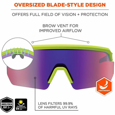 Ergodyne Aegir Polarized Anti-Fog Safety Glasses - Alternate-Image1