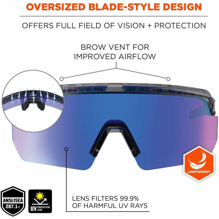 Ergodyne AEGIR Safety Glasses - Alternate-Image2
