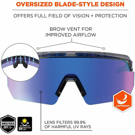 Ergodyne AEGIR Safety Glasses - Alternate-Image2