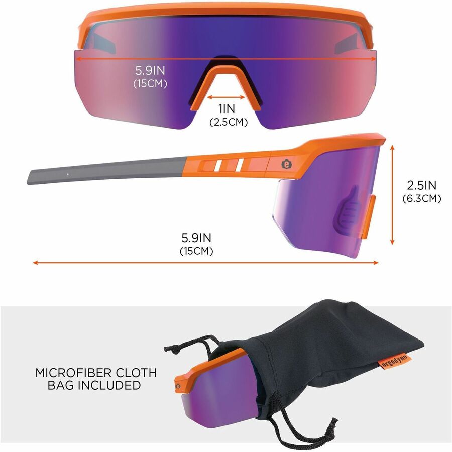 Ergodyne AEGIR Safety Glasses - Alternate-Image5