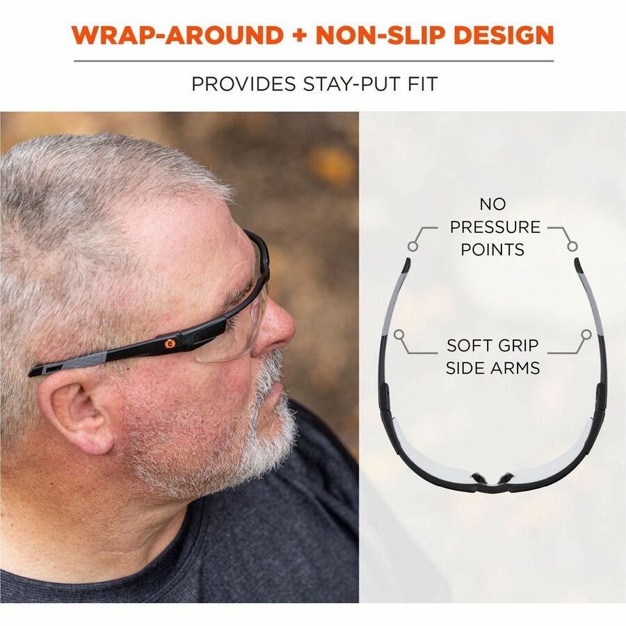Ergodyne Anti-Fog/Scratch-Resistant Safety Glasses - Alternate-Image3