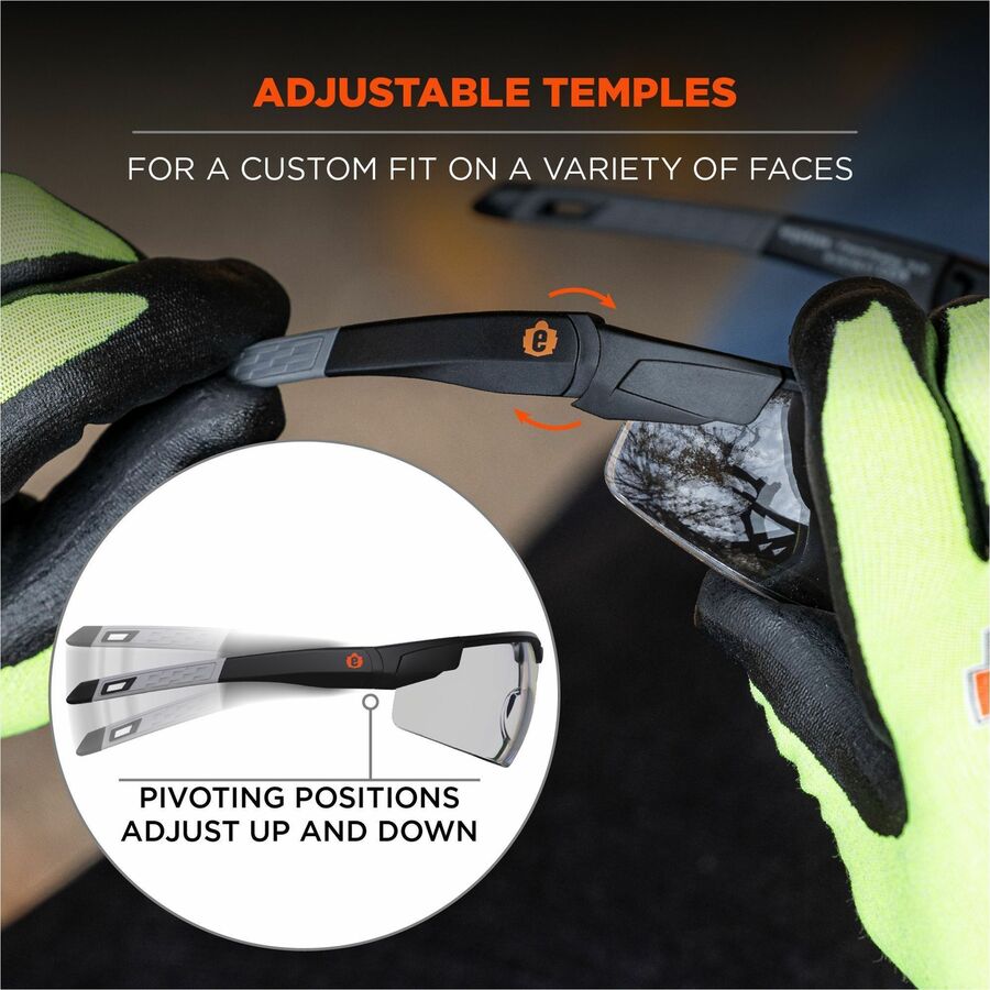 Ergodyne Anti-Fog/Scratch-Resistant Safety Glasses - Alternate-Image4