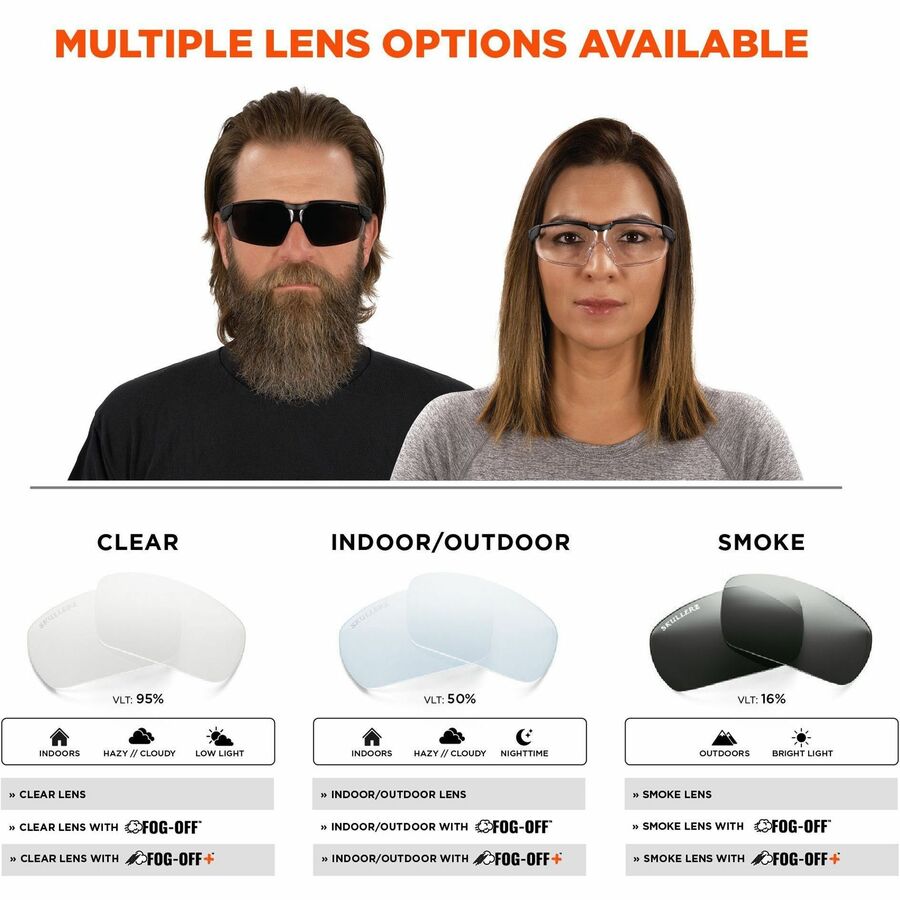 Ergodyne Anti-Fog/Scratch-Resistant Safety Glasses - Alternate-Image5