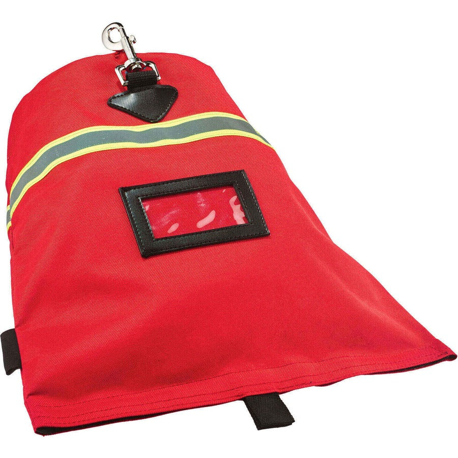 Ergodyne Arsenal 5082 Carrying Case Gear, Belt, ID Card, Full Mask Respirator, SCBA Mask - Red - Top