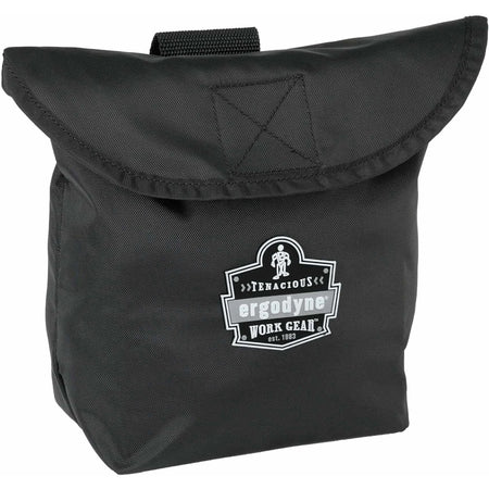 Ergodyne Arsenal 5181 Full Mask Respirator Case - Black Nylon Waist Strap - Air Respirators & Accessories