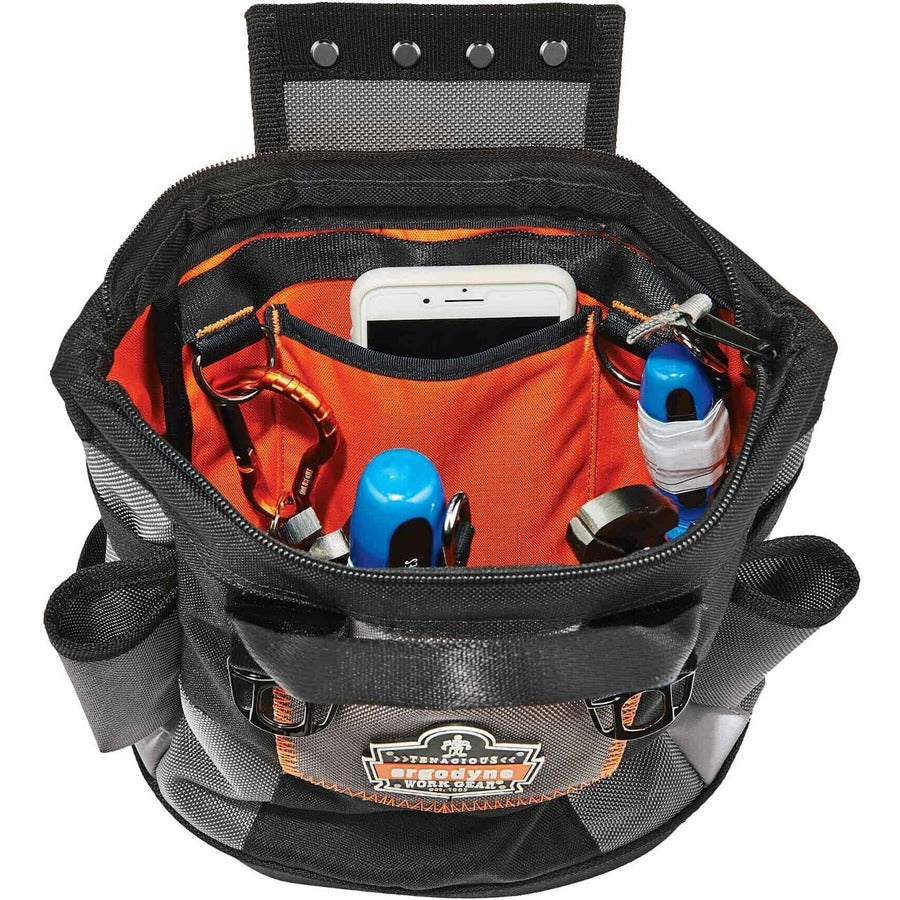 Ergodyne Arsenal 5517 Carrying Case (Pouch) Tools, Hardware, Cell Phone - Black - Alternate-Image1