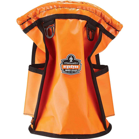 Ergodyne Arsenal 5538 Tool & Cell Phone Pouch: Orange Water-Proof Tarpaulin Case - Storage Organization