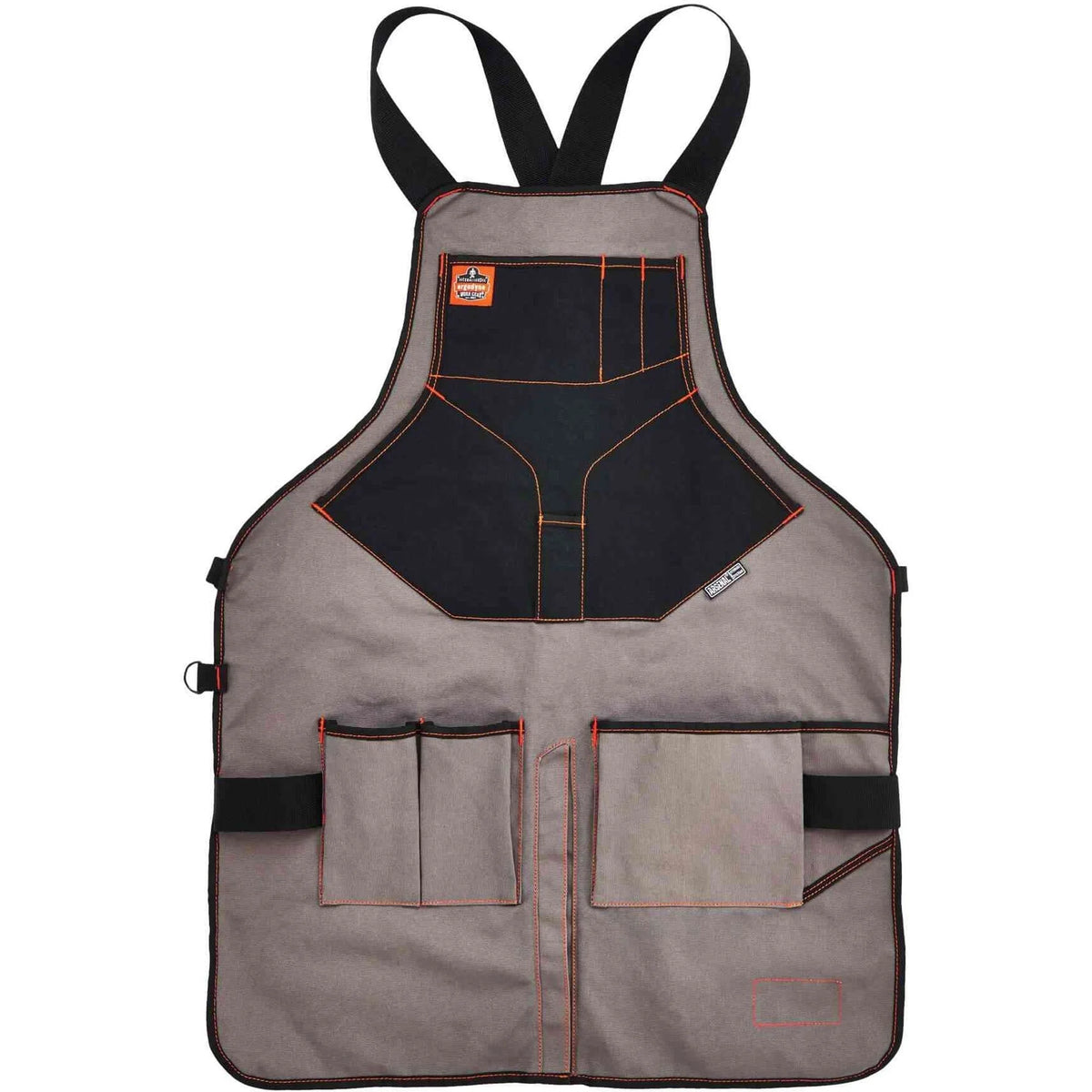 Ergodyne Arsenal 5705 Canvas Tool Apron - Gray 13 Pockets - Storage & Organization