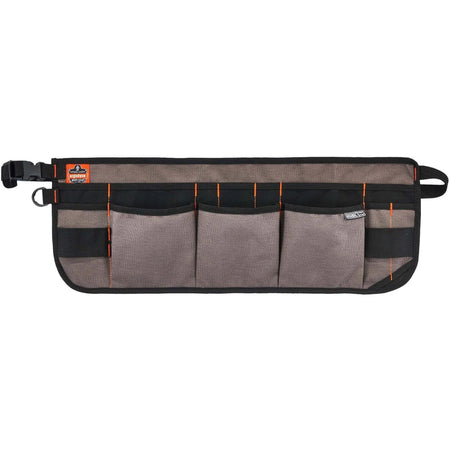 Ergodyne Arsenal 5707 Canvas Waist Apron - Gray 14 Pockets - Tool Storage & Organization