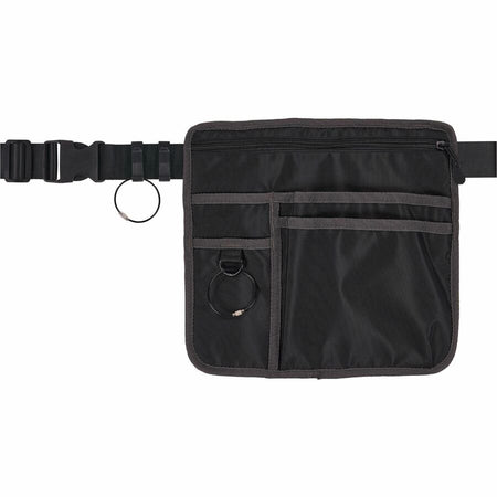 Ergodyne Arsenal 5716 Carrying Case (Pouch) Pen, Notepad, Handheld Device, Cell Phone, Money - Black - Rear
