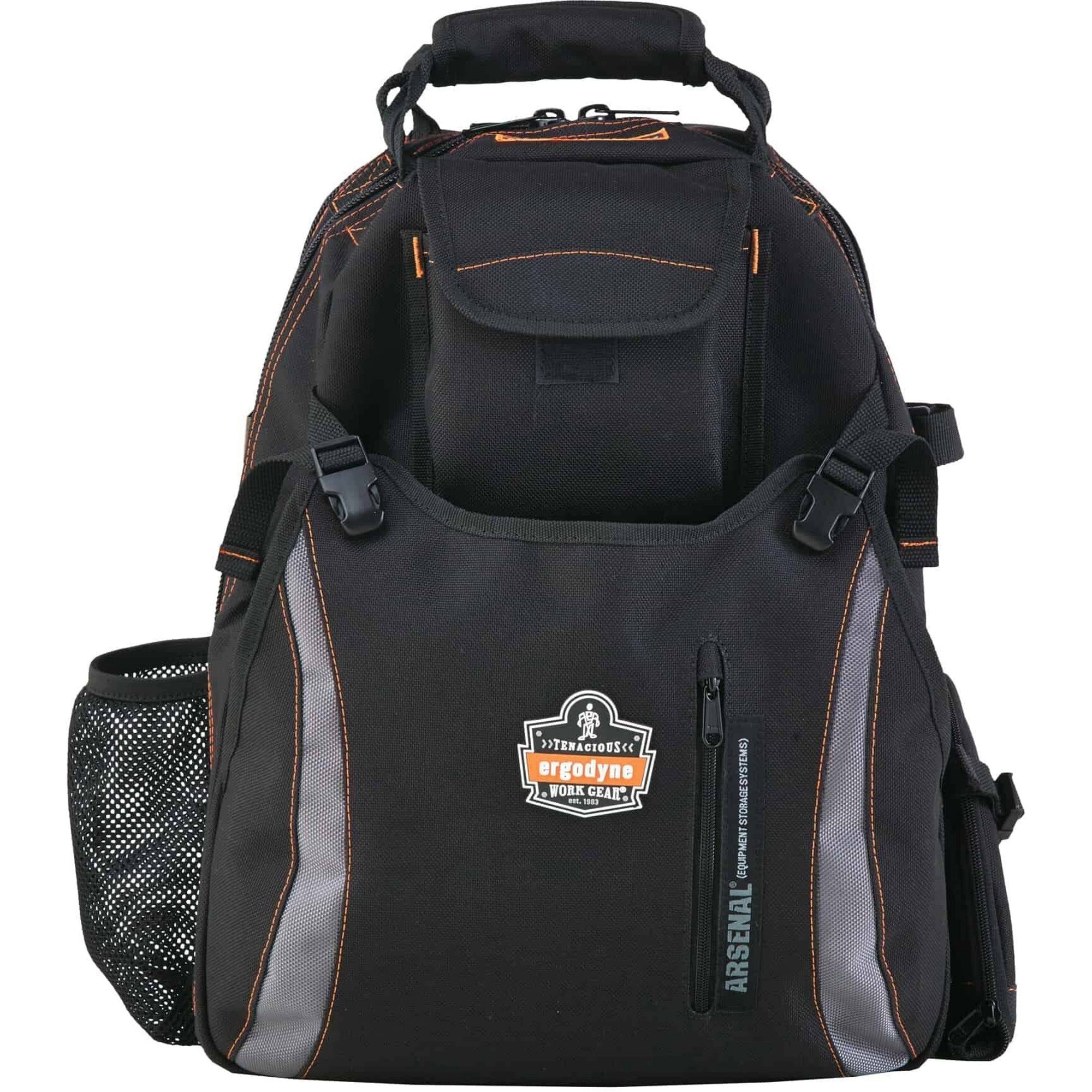 Ergodyne Arsenal 5843 Carrying Case (Backpack) Tools - Black - 2000