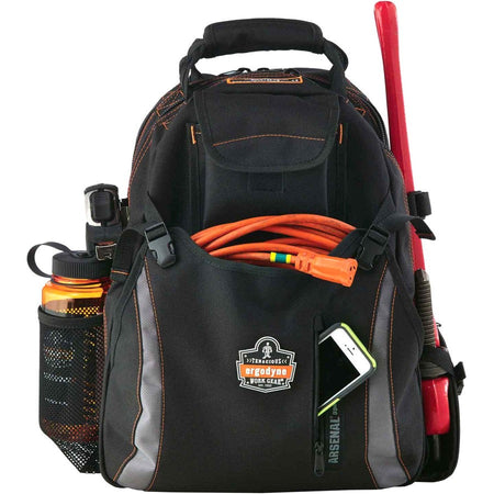 Ergodyne Arsenal 5843 Carrying Case (Backpack) Tools - Black - Alternate-Image3
