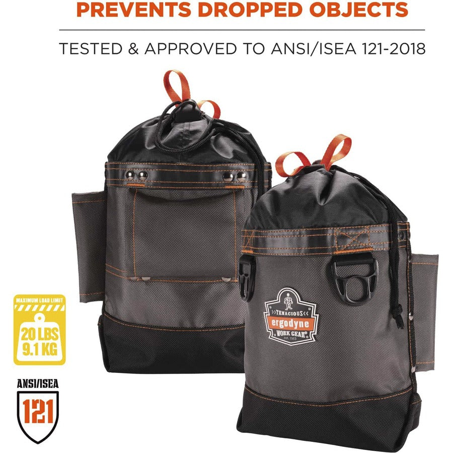 Ergodyne Arsenal 5926 Carrying Case (Pouch) Tools - Gray - Alternate-Image5