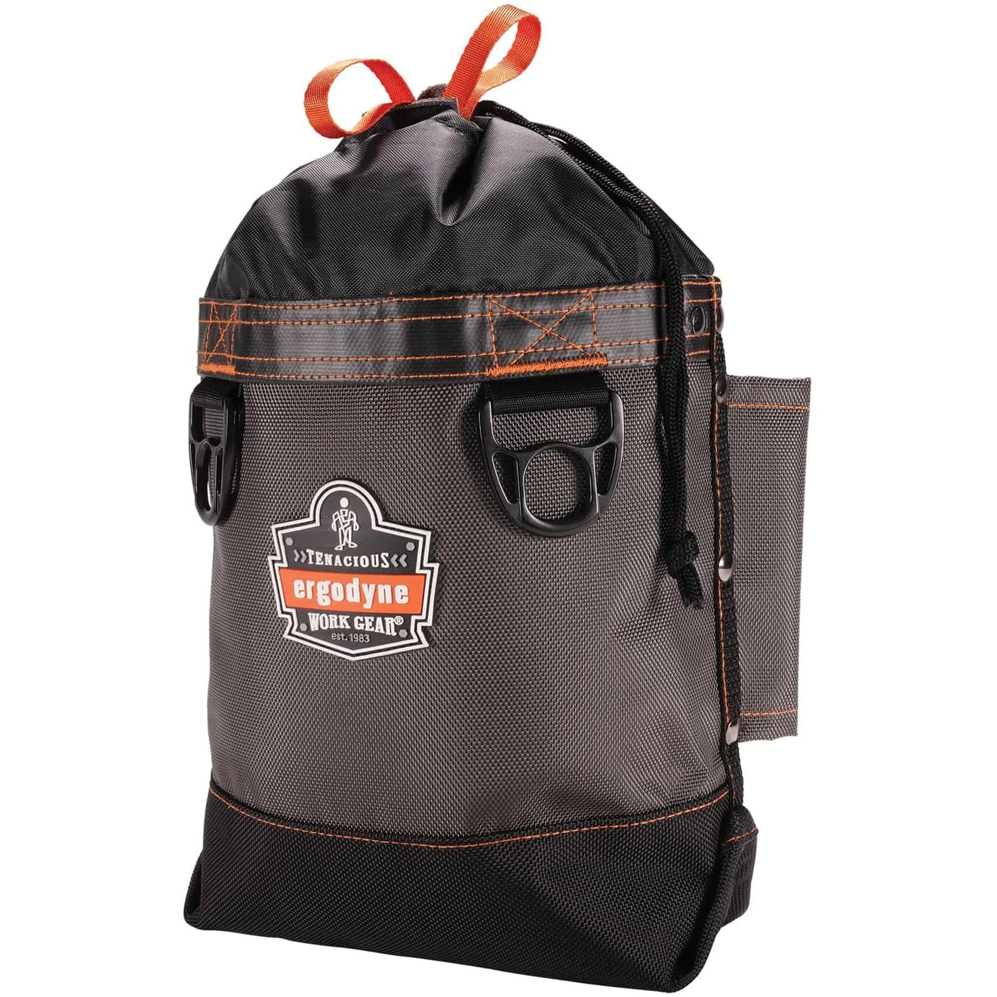 Ergodyne Arsenal 5926 Tool Pouch: Drop Resistant Gray Case - Durable Nylon & Polyester - 9’’x5’’x10’’ - Storage