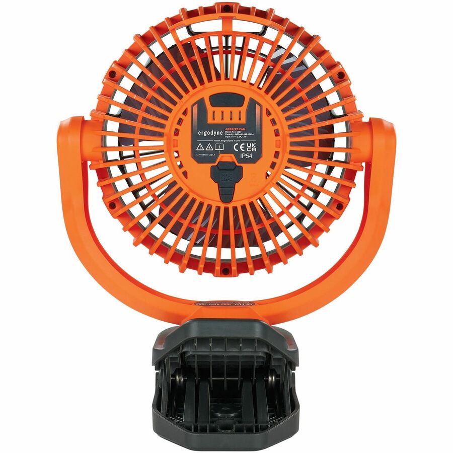 Ergodyne Chill-Its 6090 Rechargeable Portable Jobsite Fan - Rear