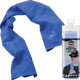 Ergodyne Chill-Its 6602 Cooling Towel - Blue PVA Material - Protective Gear