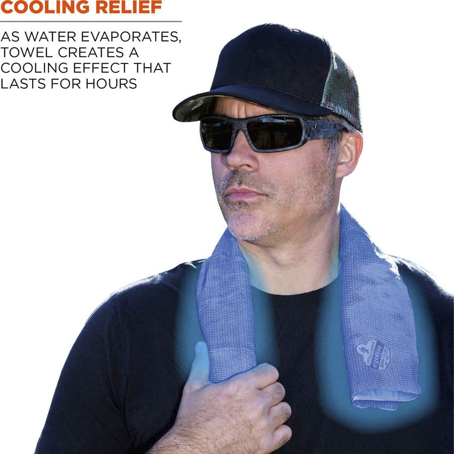 Ergodyne Chill-Its 6602 Evaporative Cooling Towel - Alternate-Image1