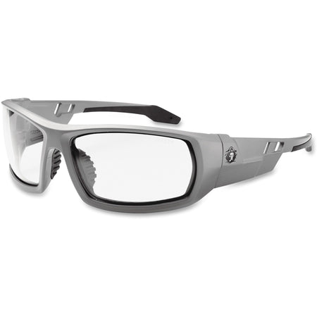 Ergodyne Clear Lens/Gray Frame Safety Glasses - 2000