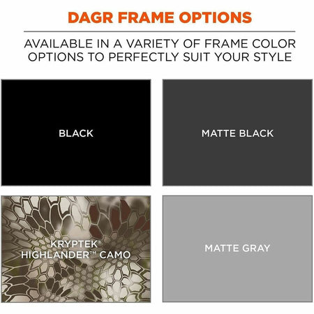 Ergodyne Clear Lens/Gray Half Frame Safety Glasses - Alternate-Image6