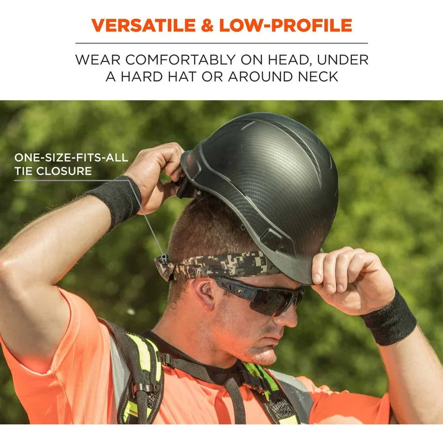 Ergodyne Cooling Bandana: Stay Cool with Evaporating Technology - Protective Gear