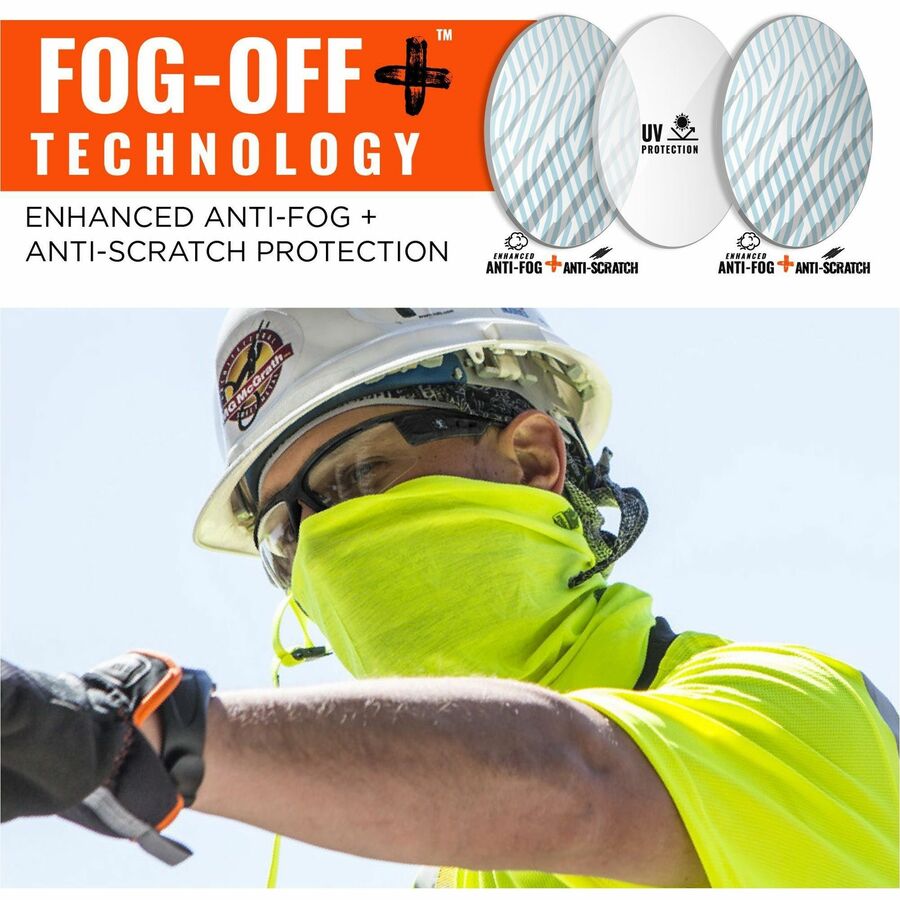 Ergodyne DAGR Anti-Scratch/Anti-Fog Safety Glasses - Alternate-Image2