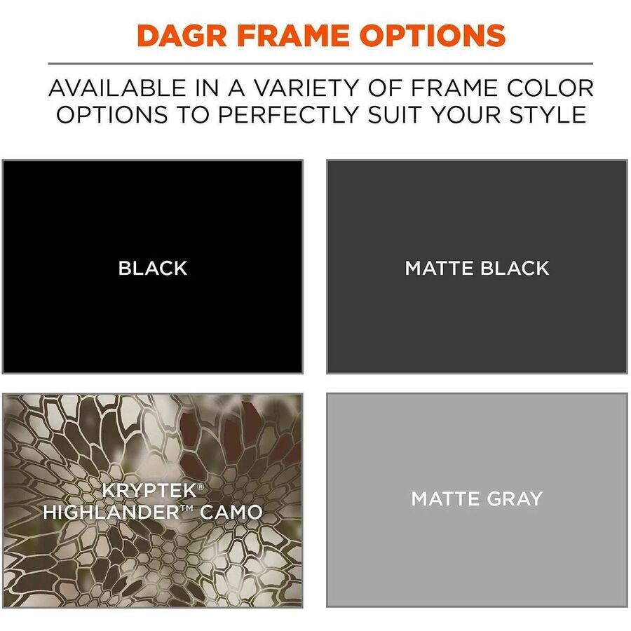 Ergodyne Dagr Clear Lens Half Frame Safety Glasses - Alternate-Image6