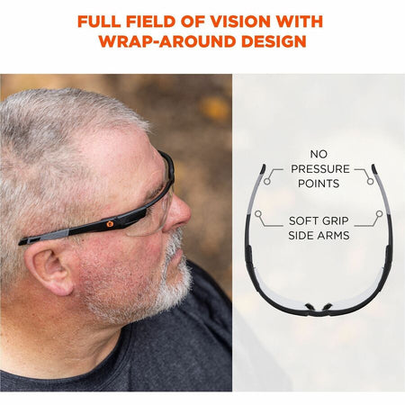 Ergodyne Dellenger Anti-Fog Safety Glasses - Alternate-Image3
