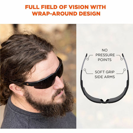 Ergodyne Dellenger Anti-Fog Safety Glasses - Alternate-Image3