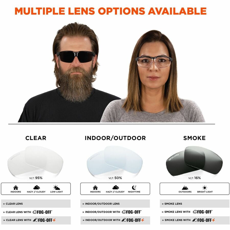 Ergodyne Dellenger Anti-Fog Safety Glasses - Alternate-Image5