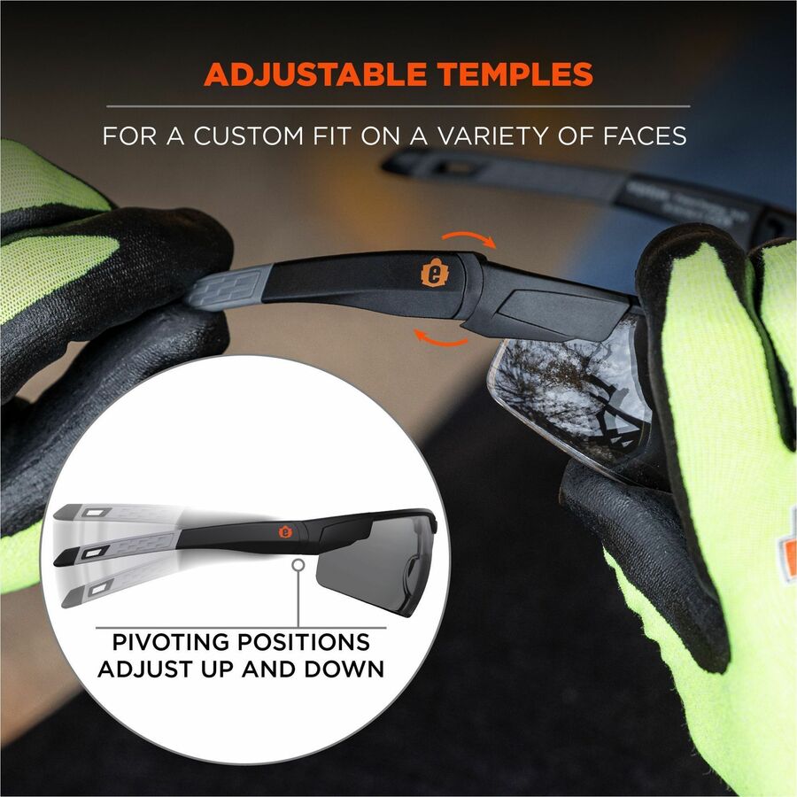 Ergodyne Dellenger Anti-Fog Safety Glasses - Alternate-Image4
