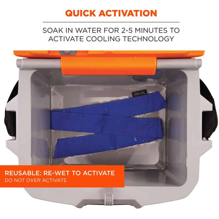 Ergodyne Evaporating Cooling Bandana - Alternate-Image2