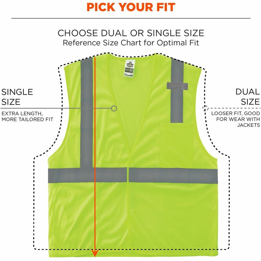 Ergodyne GloWear 8210HL Mesh Hi-Vis Safety Vest - Alternate-Image5