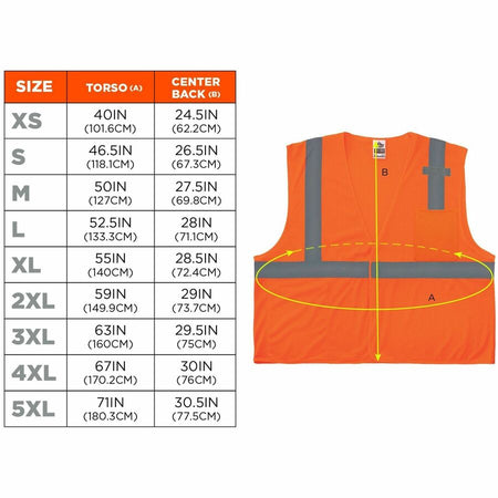 Ergodyne GloWear 8210HL Mesh Hi-Vis Safety Vest - Alternate-Image6
