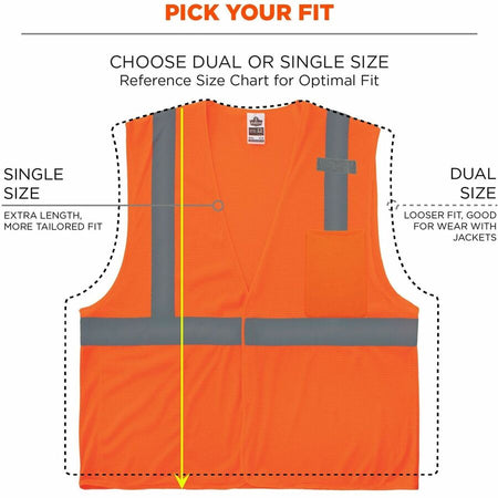 Ergodyne GloWear 8210HL Mesh Hi-Vis Safety Vest - Alternate-Image5