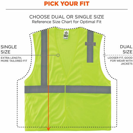 Ergodyne GloWear 8210HL Mesh Hi-Vis Safety Vest - Alternate-Image5