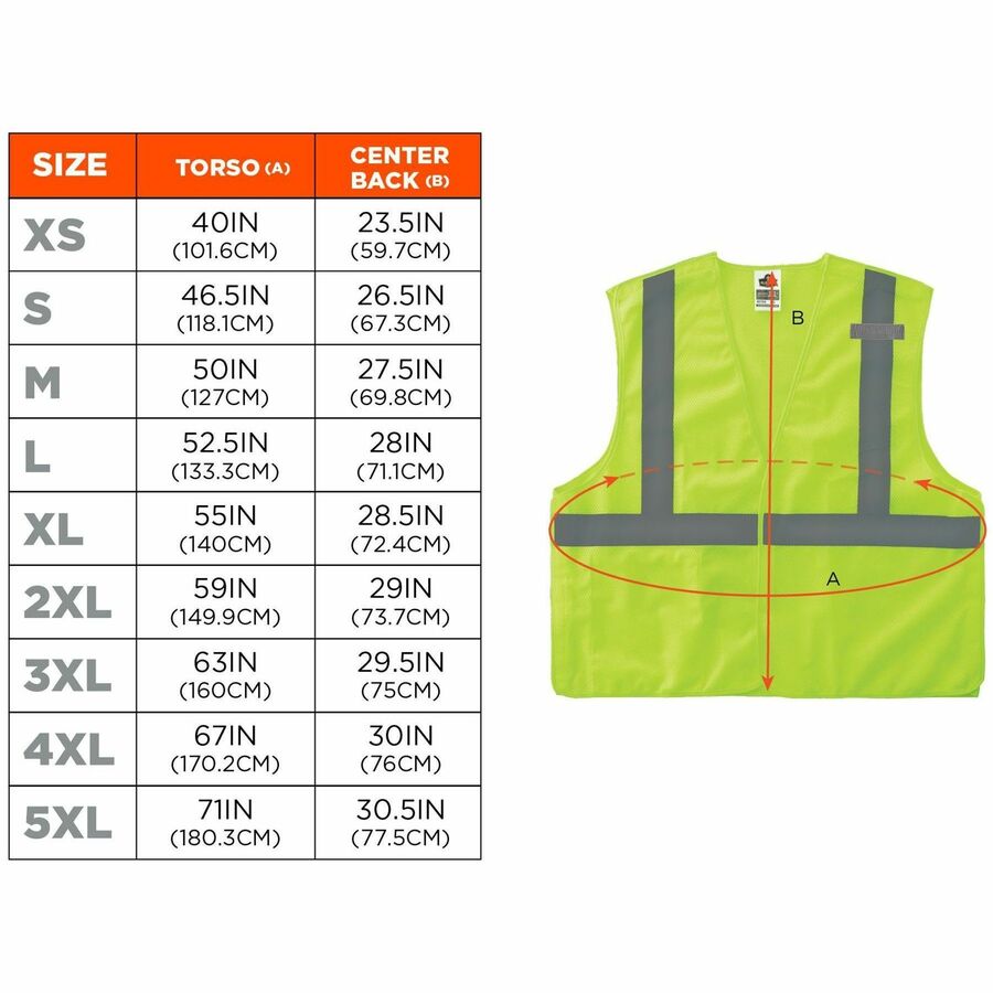 Ergodyne GloWear 8215BA Breakaway Mesh Vests - Alternate-Image6