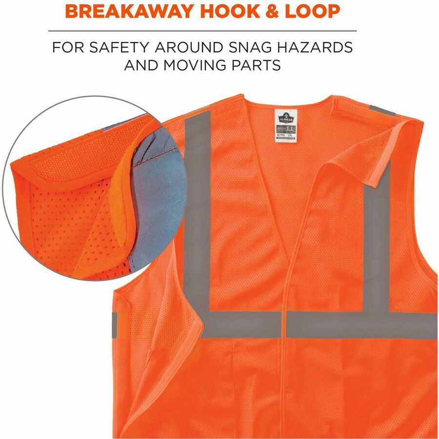 Ergodyne GloWear 8215BA Breakaway Mesh Vests - Alternate-Image2