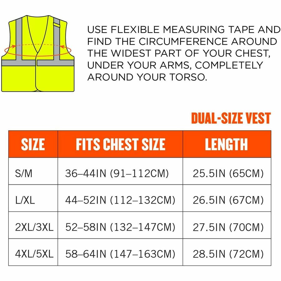 Ergodyne GloWear 8263FRHL Hi-Vis Safety Vests - Alternate-Image6