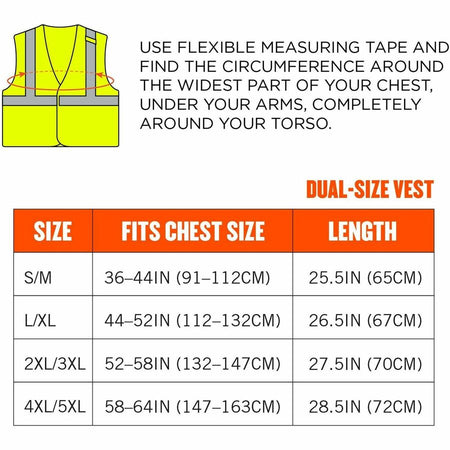 Ergodyne GloWear 8263FRHL Hi-Vis Safety Vests - Alternate-Image6