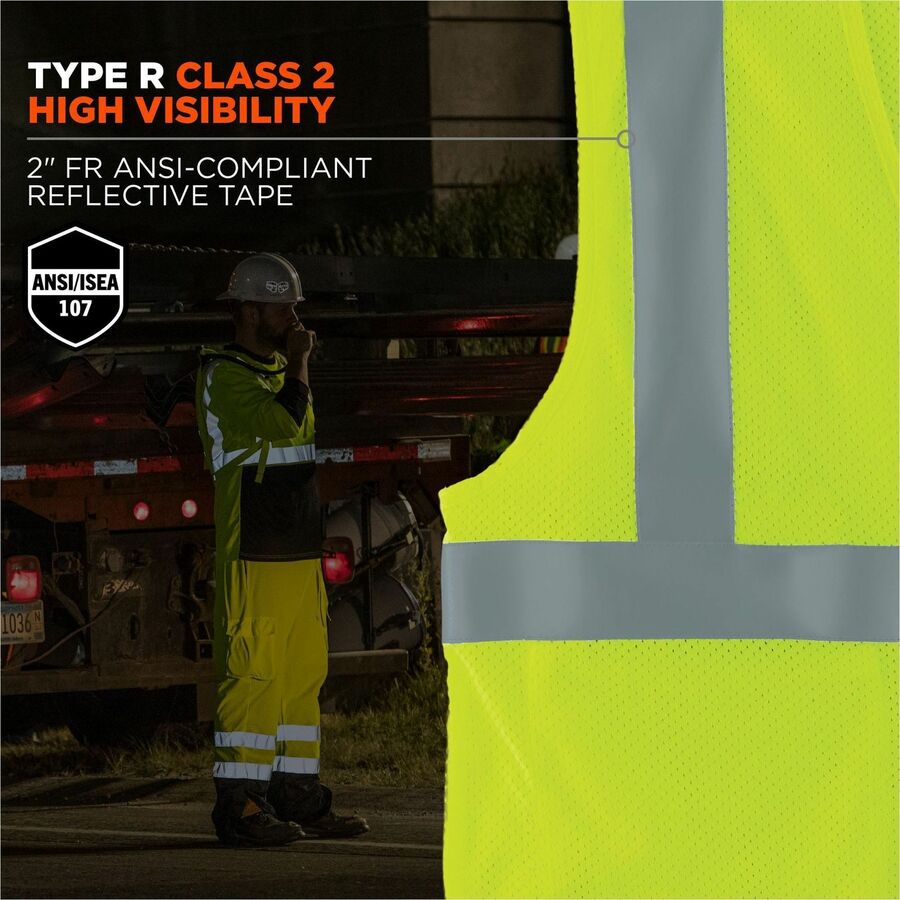 Ergodyne GloWear 8263FRHL Hi-Vis Safety Vests - Alternate-Image3