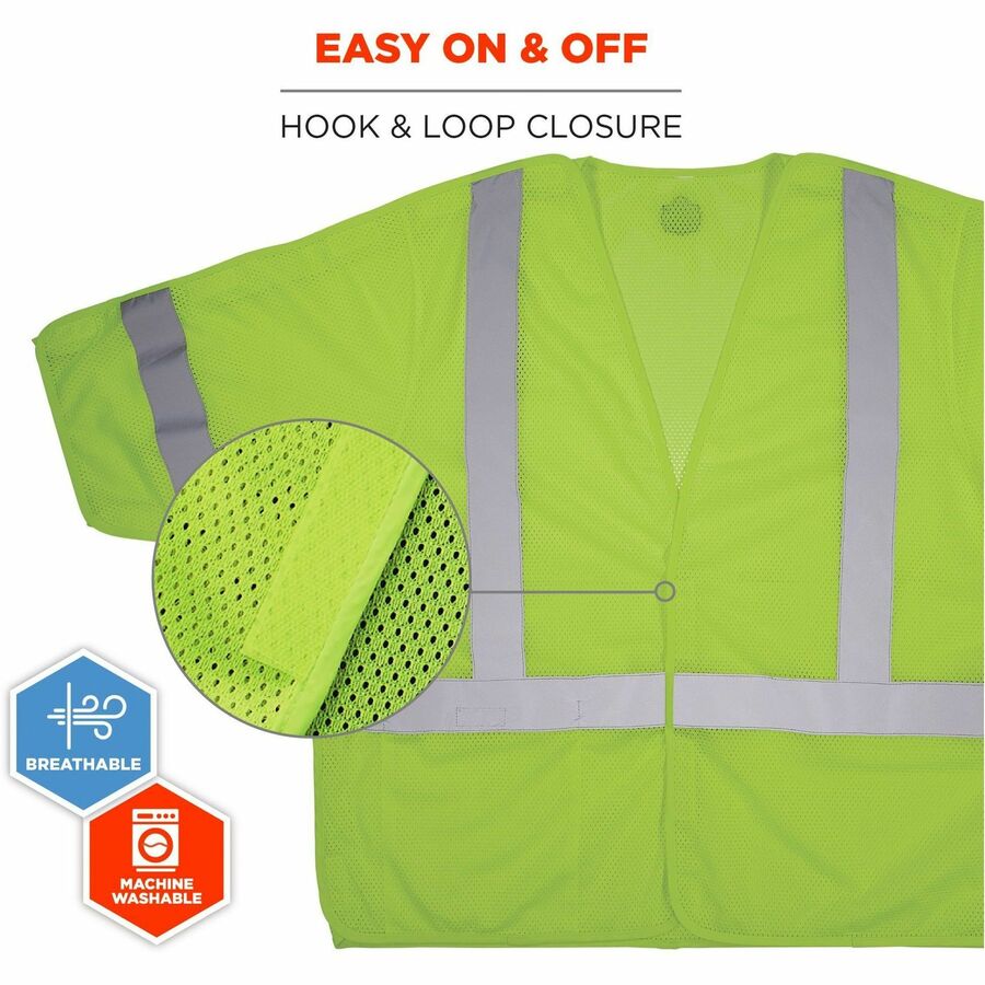 Ergodyne GloWear 8315BA Mesh Hi-Vis Safety Vests - Alternate-Image4