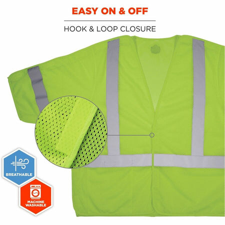 Ergodyne GloWear 8315BA Mesh Hi-Vis Safety Vests - Alternate-Image4