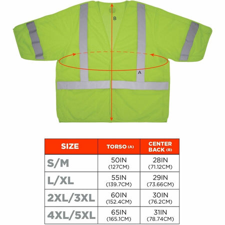 Ergodyne GloWear 8315BA Mesh Hi-Vis Safety Vests - Alternate-Image6